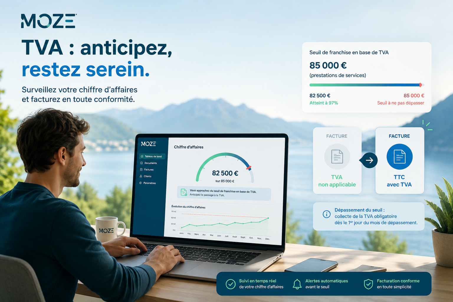 TVA en micro-entreprise : le piège du dépassement de seuil à ne pas sous-estimer